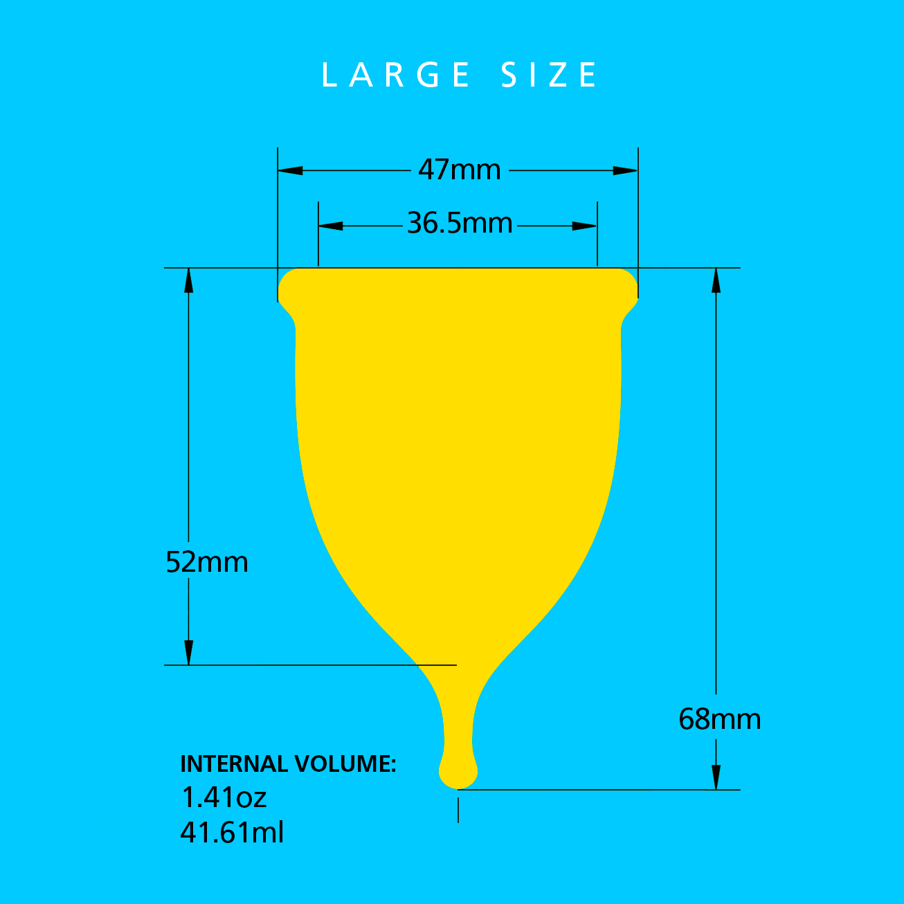 Menstrual Cup Size Chart  Period Cup Sizes Comparison Chart